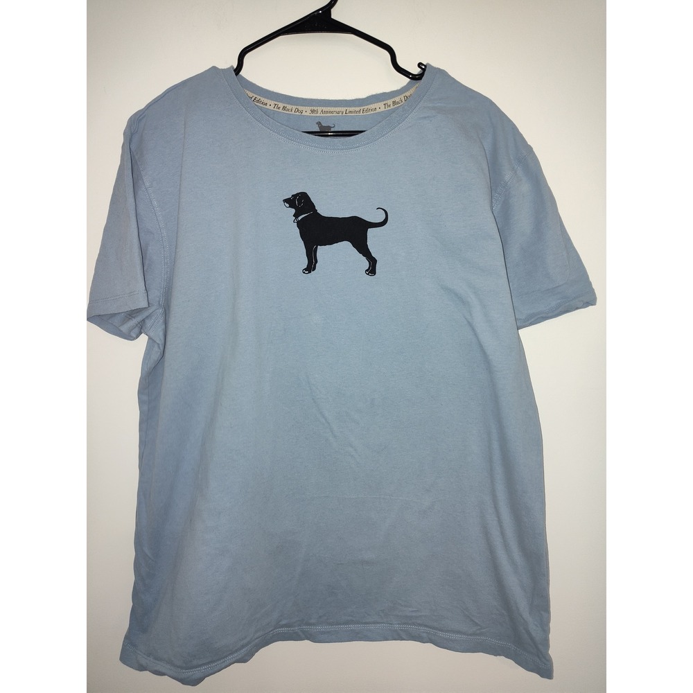 The Black Dog Martha's Vineyard 2021 50th Anniversary Blue T-Shirt Mens XL